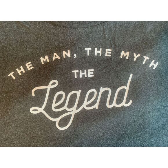 Old Navy t shirt size S THE‎ MAN, THE MYTH, THE LEGEND. - Picture 1 of 5
